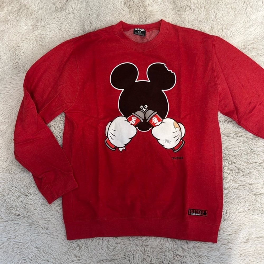 Entree Misunderstood Streetwear Mickey Graphic Sweatshirt